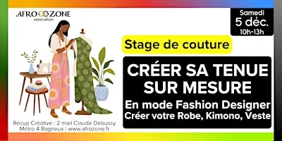 Stage de Couture : Créer sa tenue sur mesure