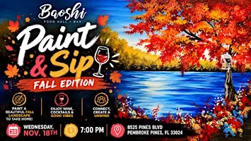 Ladies Paint and Sip: Fall Edition