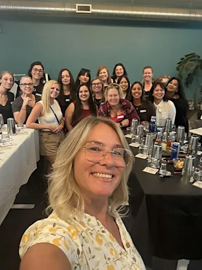 Built By her: November Networking & Candle Making