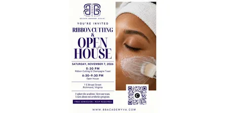 BB Aesthetics Academy Ribbon Cutting & Open House