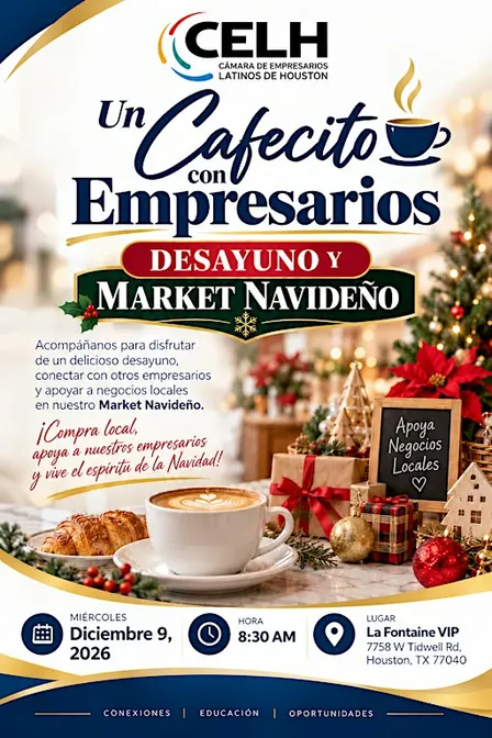 Desayuno Empresarial Diciembre 2026 - Market Navideño
