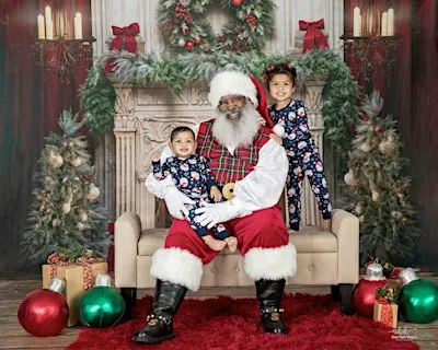 The Black Santa Experience - FREE 8x10 PRINT!