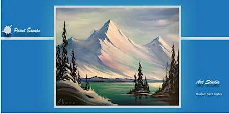 Paint Night-Winter Lake