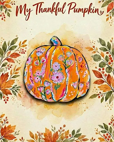 My Thankful Pumpkin