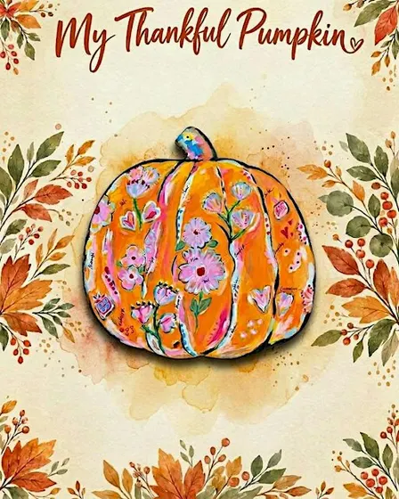 My Thankful Pumpkin