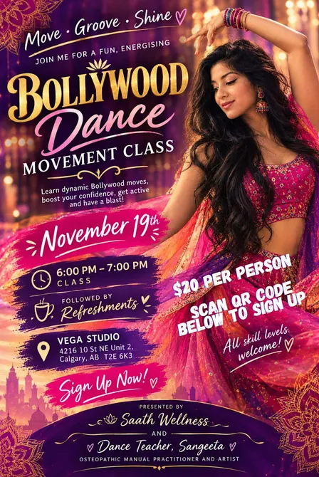 Bollywood Dance Movement Class