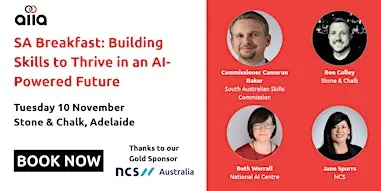 SA Breakfast: Building Skills to Thrive in an AI-Powered Future