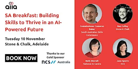 SA Breakfast: Building Skills to Thrive in an AI-Powered Future