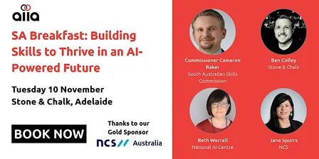 SA Breakfast: Building Skills to Thrive in an AI-Powered Future