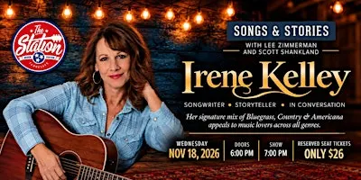 Irene Kelley - Songs & Stories - Wednesday, November 18, 2026