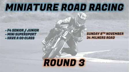 OMCC Miniature Road Racing Series Round 3 and Have a Go Day