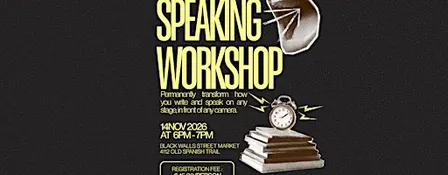 Public Speaking Workshop