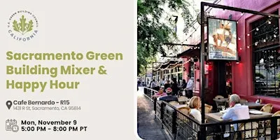 Sacramento Green Building Mixer & Happy Hour