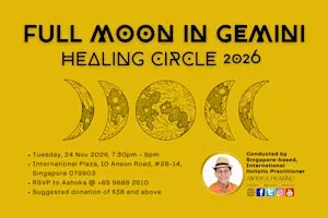 Full Moon in Gemini Healing Circle 2026