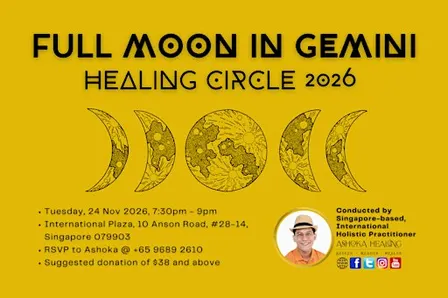 Full Moon in Gemini Healing Circle 2026