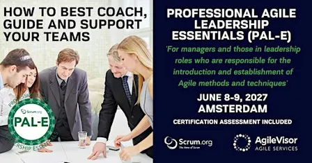 Certified Training | Professional Agile Leadership (PAL-E)