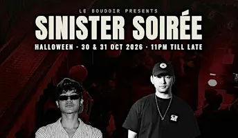 Le Boudoir Sinister Soirée
