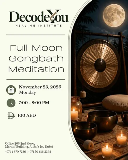 Full Moon Gong Bath Meditation