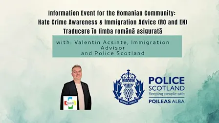 Info Event for the Romanian Community: Hate Crime Awareness & Immigration