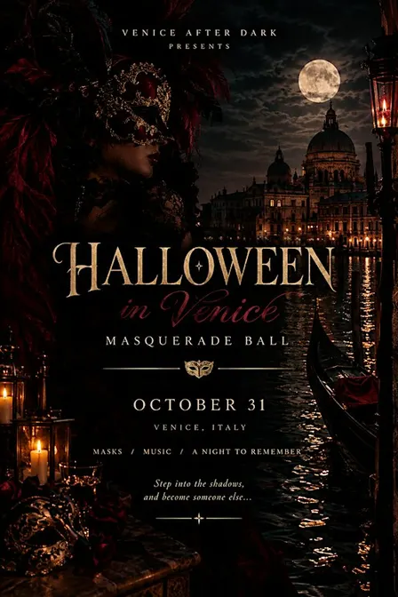 ️ VENİCE — HALLOWEEN AFTER DARK PARTY