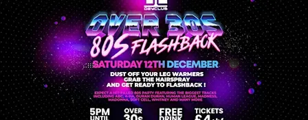 Over 30s 80s Flashback