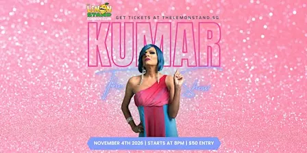 The Kumar Show | Wednesday 4th November 2026 @ The Lemon Stand