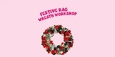 Festive rag wreath workshop
