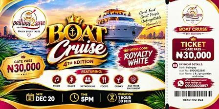 Boat cruise 2026