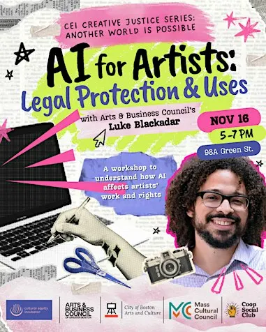AI for Artists: Legal Protection & Uses - CEI Creative Justice Series