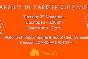 Maggie's Cardiff Quiz Night 2026