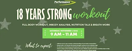 18 Years Strong: Anniversary Workout