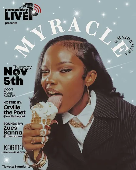 Pure Poetry Live ft. Myracle