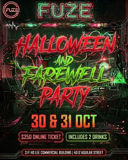 Fuze Halloween and Farewell Party
