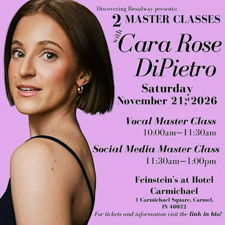 Cara Rose DiPietro Master Class!