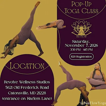 Nia Flow Pop-Up Yoga Class