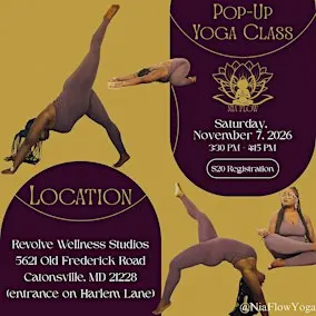 Nia Flow Pop-Up Yoga Class