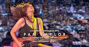 Live music at Visionarium with Pam Taylor