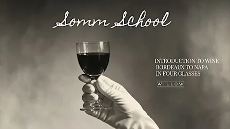 Somm School | Introduction to Wine, Bordeaux to Napa in Four Glasses