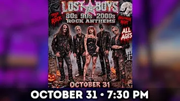 Lost Boys Halloween! LIVE MUSIC AND COSTUME CONTEST!