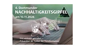 4. Dortmunder Nachhaltigkeitsgipfel - ESG wirksam gestalten