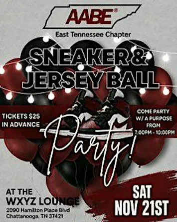 AABE EastTN Chapter Sneaker & Jersey Ball Party