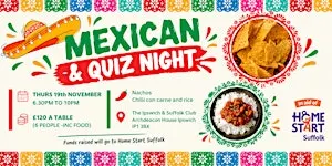 Charity Mexican & Quiz Night