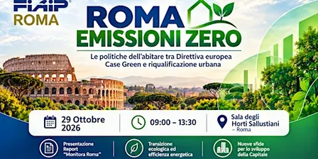 ROMA EMISSIONI ZERO – Case Green e COP31