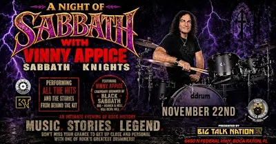 SABBATH KNIGHTS with VINNY APPICE of BLACK SABBATH & DIO