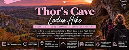 Ladies only Hike - Thors cave