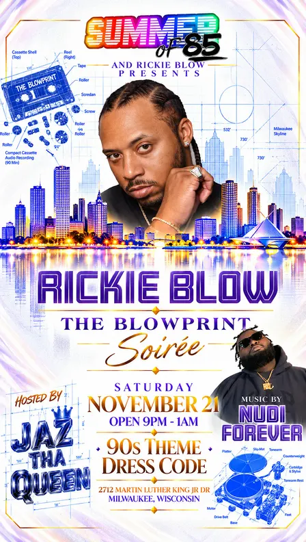 THE BLOWPRINT RELEASE SOIREE