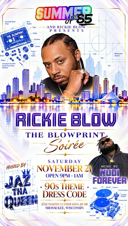 THE BLOWPRINT RELEASE SOIREE