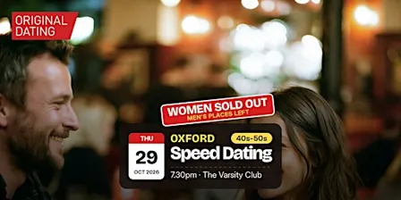 Speed Dating in Oxford @ The Varsity Club | 40s-50s