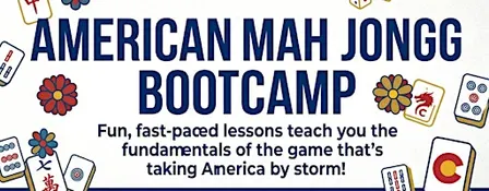 Holiday Mah Jongg Bootcamp - Dec 6