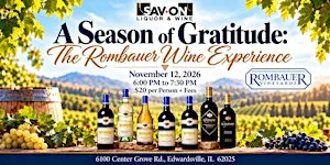 A Season of Gratitude: The Rombauer Wine Experience